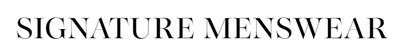 Signature Menswear Coupons & Promo Codes